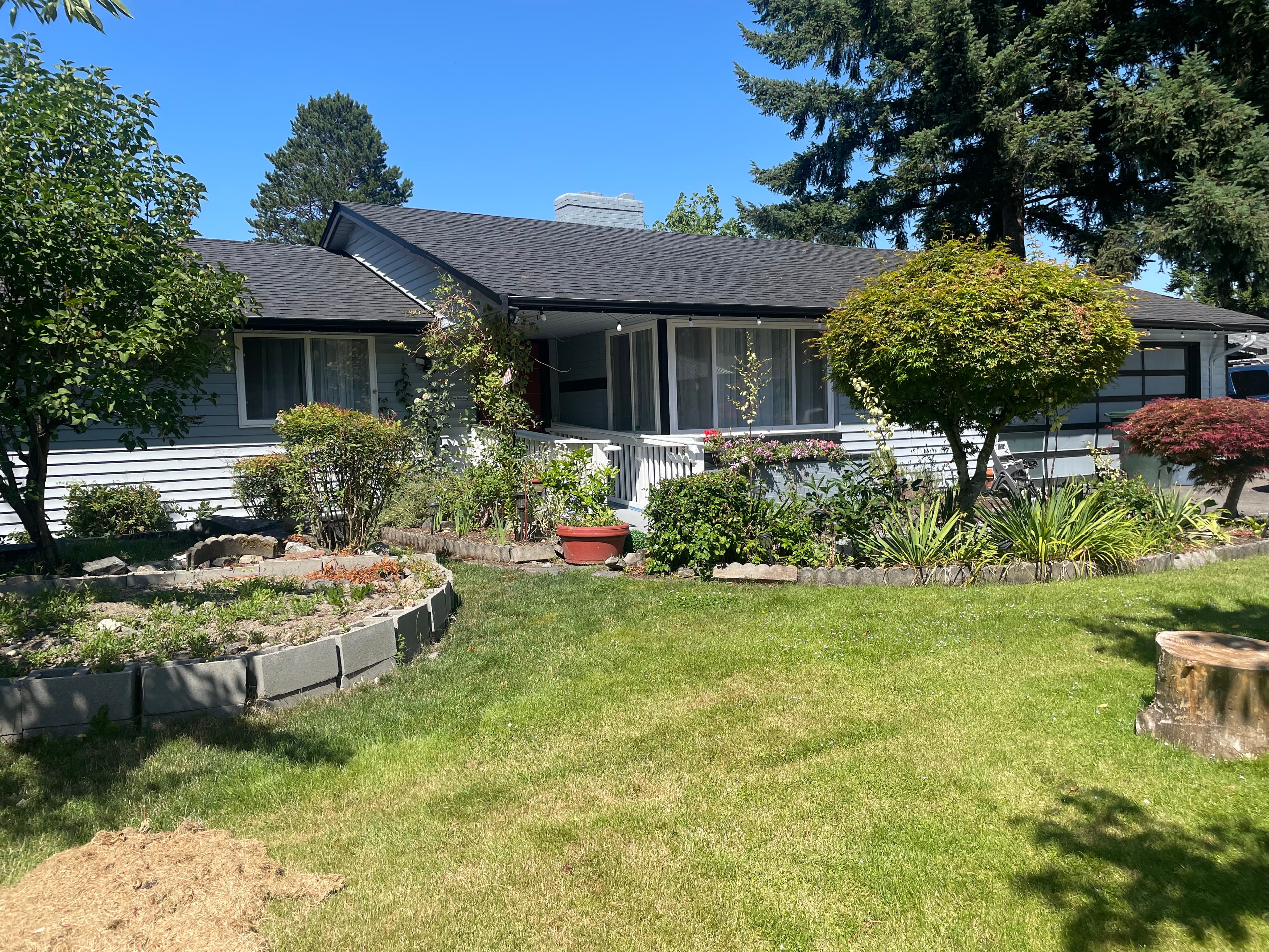 Peaceful Pines luxury home exterior in Redmond
